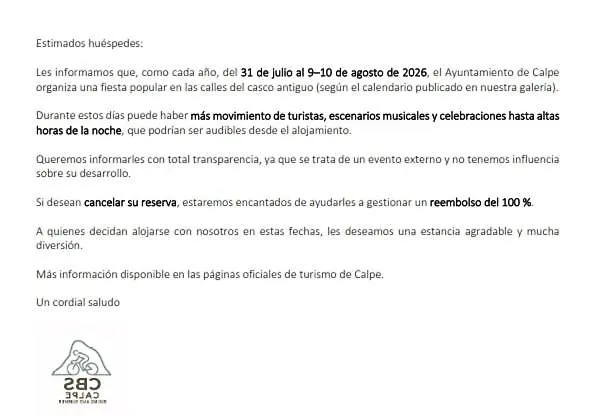 Homestay Cbs- Biking And Summer Calpe